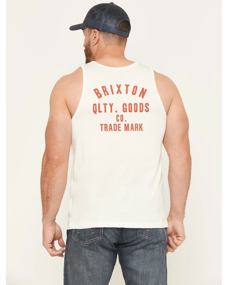 Brixton Men's Woodburn Logo Tank