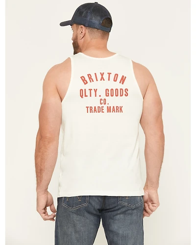 Brixton Men's Woodburn Logo Tank
