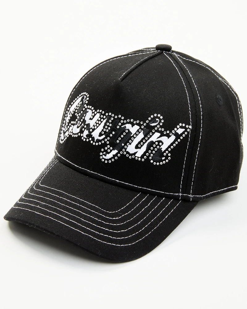 Cowgirl Hardware Girls' Sassy Cowgirl Ball Cap