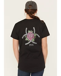 Ariat Women's Rebar Workman Rose Short Sleeve Graphic Work Tee