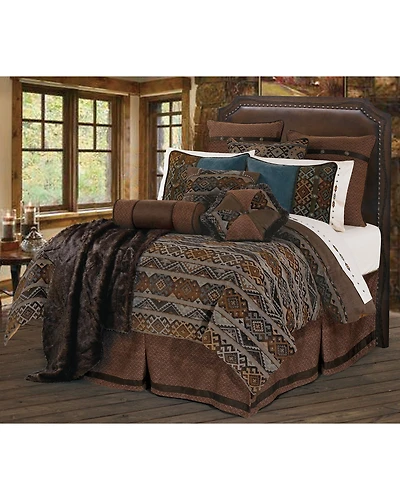 HiEnd Accents Rio Grande King Comforter Set - 7 Piece