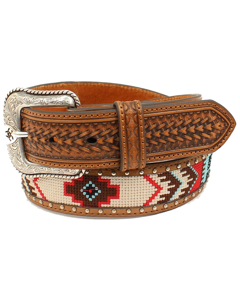 Ariat Men's Bright Fabric Western Belt