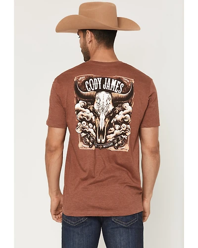 Cody James Men's Steerhead Short Sleeve Graphic T-Shirt