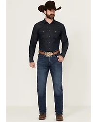 Wrangler 20X Men's Warren Medium Wash Slim Straight Stretch Denim Jeans - Tall
