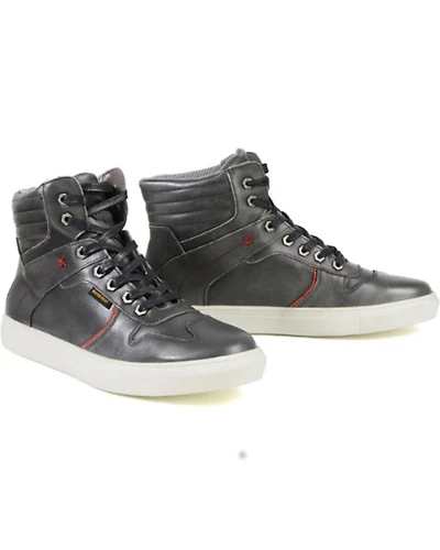 Milwaukee Leather Men's Vintage High-Top Reinforced Street Riding Waterproof Shoes Round Toe - Extended Sizes