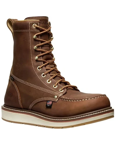 Keen Men's 8" Liberty Waterproof Moc Work Boots - Soft Toe