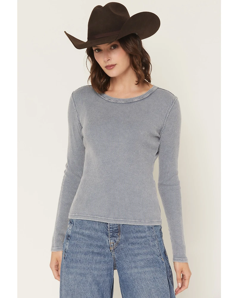 White Crow Women's Solid Long Sleeve Thermal Shirt