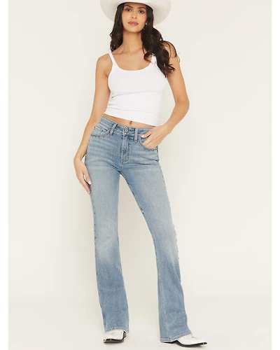 Idyllwind Women's Popla Medium Wash Legend High Rise Bootcut Stretch Denim Jeans