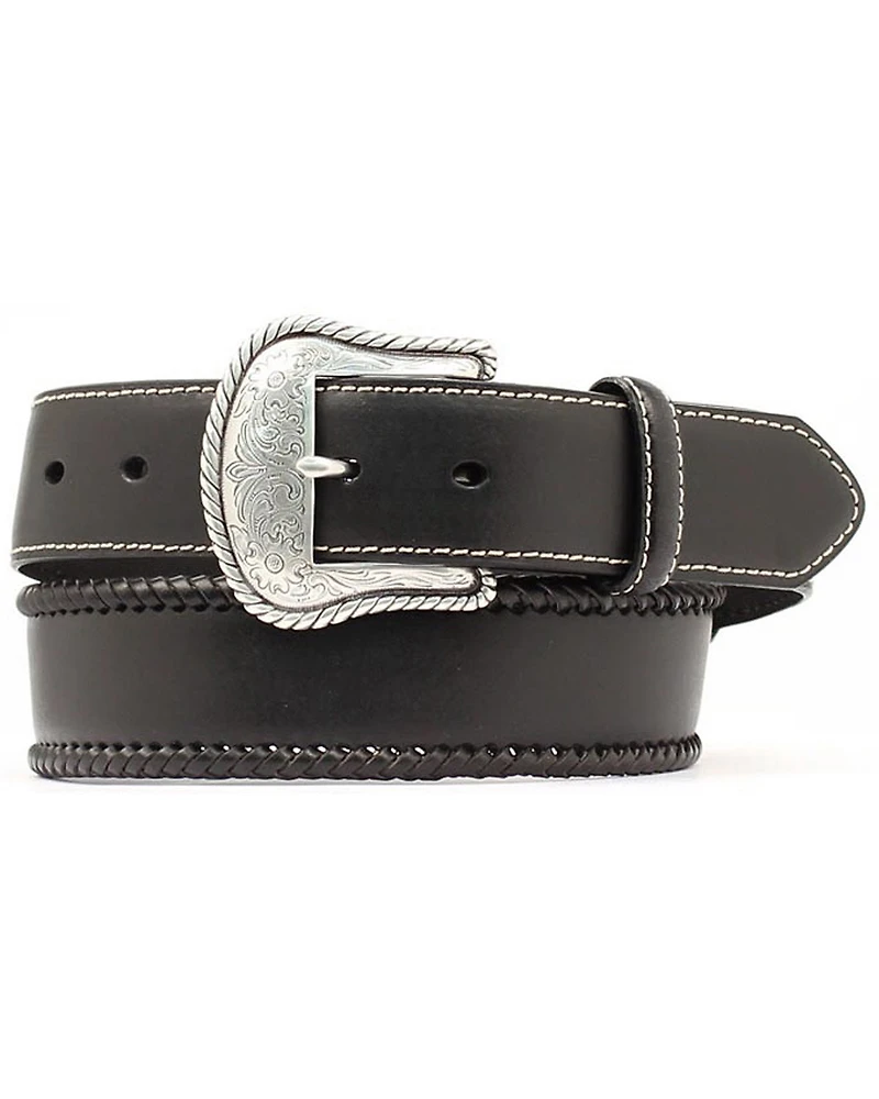 Nocona Men's Leather Lace Western Belt