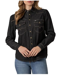 Kimes Ranch Women's Jane Long Sleeve Snap Western Shirt