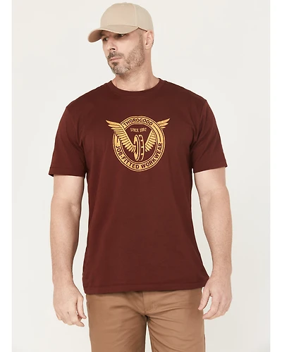 Thorogood Men's Wing & Wheel Short Sleeve Graphic Work T-Shirt