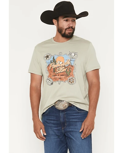 Panhandle Slim Men's Logo Short Sleeve Graphic T-Shirt