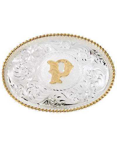 Montana Silversmiths Initial "P" Buckle
