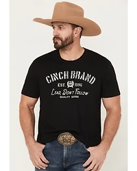 Cinch Men's Lead Don't Follow Short Sleeve Graphic T-Shirt