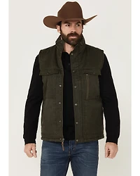 Dakota Grizzly Men's Sawtooth Microsuede Insulated Vest