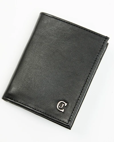 Cody James Black 1978™ Men's Chapman Smooth Leather Bifold Wallet