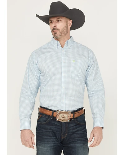 Ariat Men's Cillian Geo Print Long Sleeve Button-Down Western Shirt