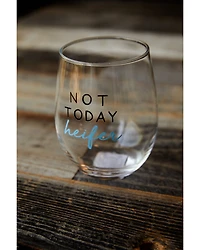Mud Pie Cow Wine Glass Topper Set - 2 Piece