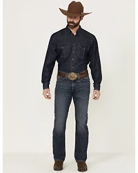 Ariat Men's M7 Keystone Handley Medium Wash Slim Straight Rigid Denim Jeans