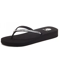 Yellow Box Women's Jello Rhinestone Sandals