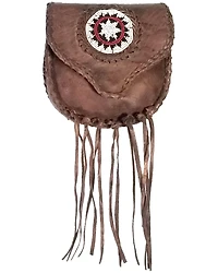 Kobler Leather Women's Beaded Clip Bag