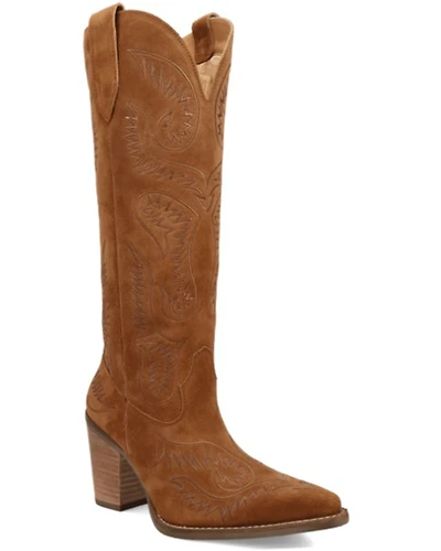 Dingo Women's Evita Suede Tall Western Boots