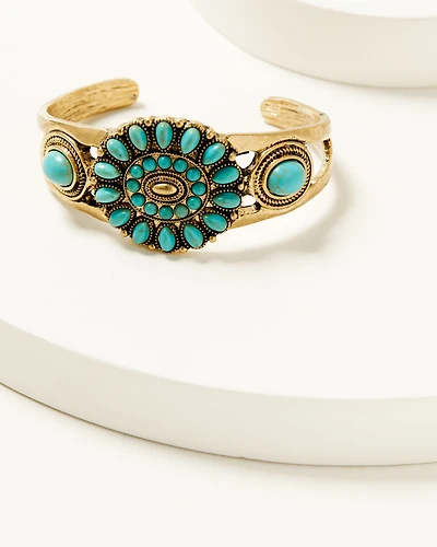 Shyanne Women's Summer Solstice Concho Bracelet Cuff