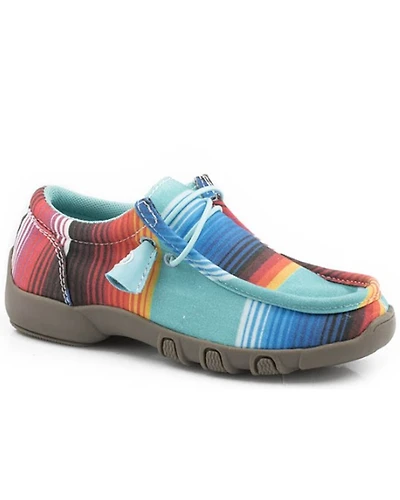 Roper Little Boys' Chillin Serape Slip-On Casual Shoes - Moc Toe