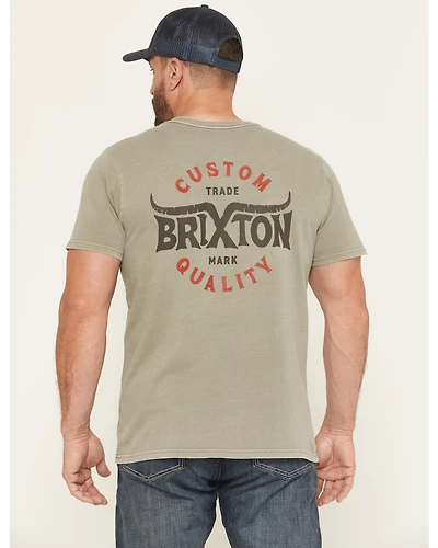 Brixton Men's Gibson Short Sleeve Graphic T-Shirt