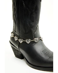 Shyanne Women's Heart Chain Boot Bracelet