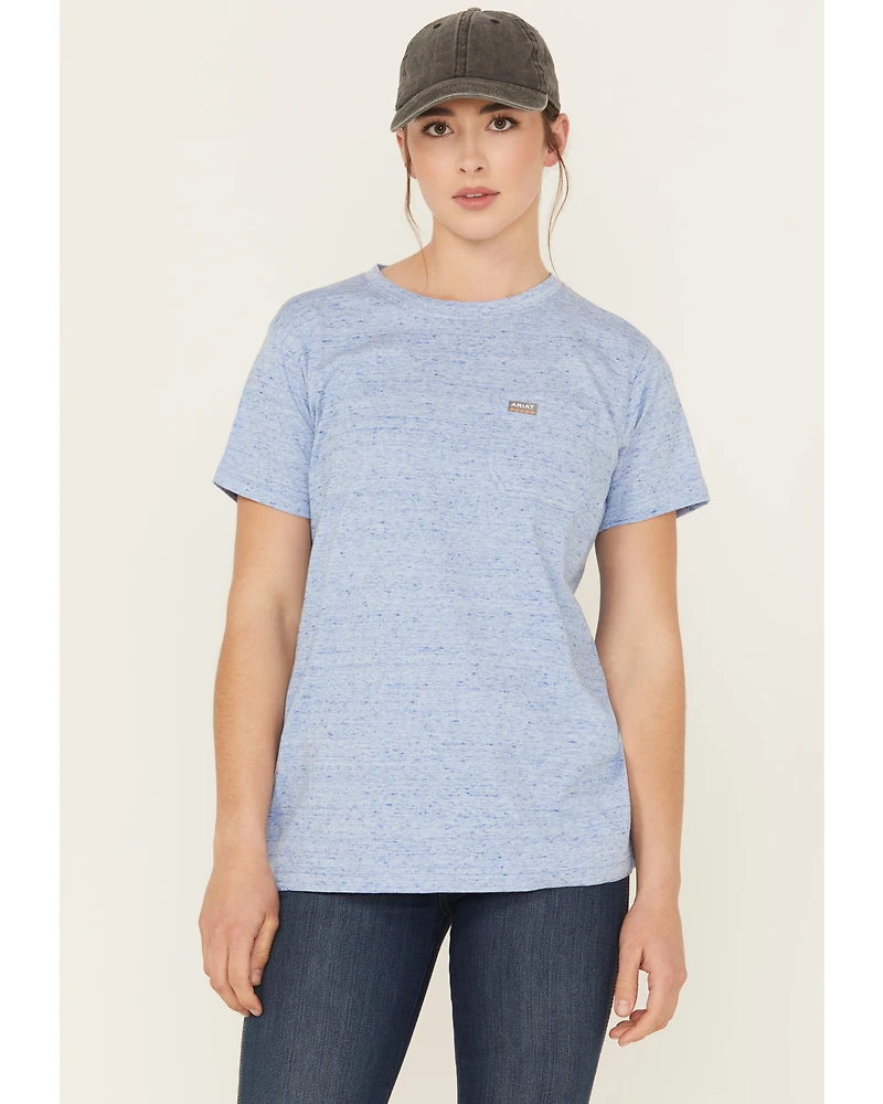 Ariat Women's Rebar Short Sleeve Pocket Work Tee