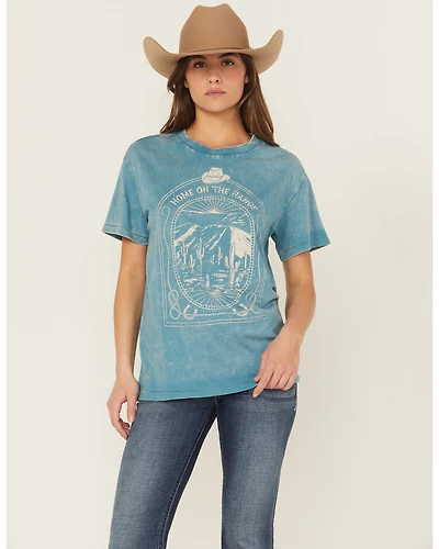 Shyanne Women's Home On The Range Short Sleeve Graphic Tee