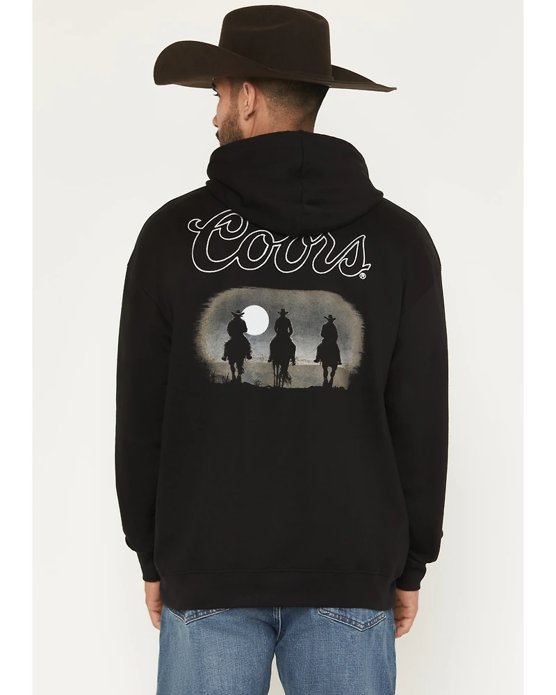 Coors Men's Riders Logo Embroidered Hooded Sweatshirt