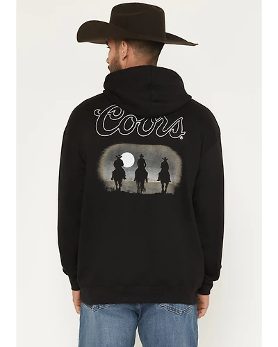 Coors Men's Riders Logo Embroidered Hooded Sweatshirt