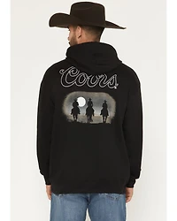 Coors Men's Riders Logo Embroidered Hooded Sweatshirt