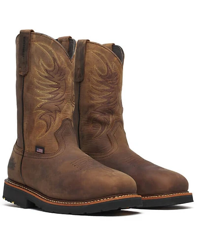Thorogood Men's 11" Waterproof Wellington Work Boots - Soft Toe