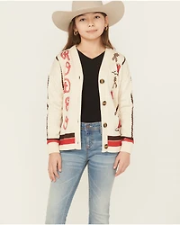 Cruel Girl Girls' Rodeo Novelty Cardigan