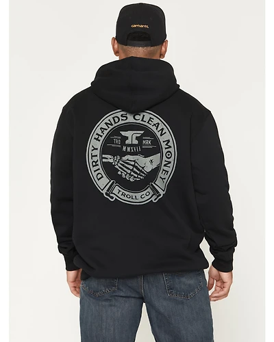 Troll Co Men's FR Haggler Graphic Hooded Sweatshirt