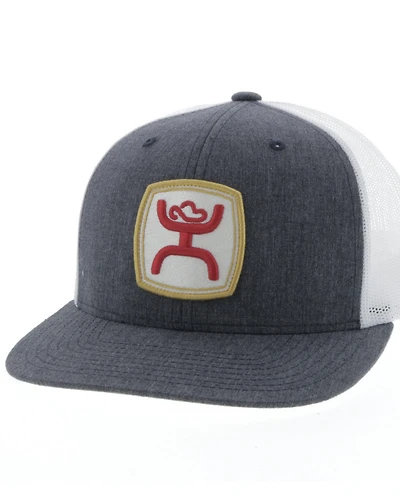 HOOey Boys' Grey Youth Zenith Mesh Back Trucker Cap