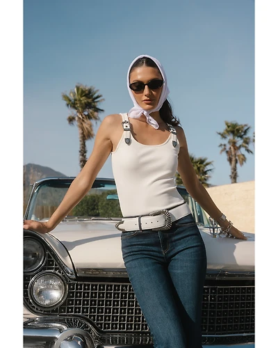 Idyllwind Women's Wylie Rib Knit Buckle Tank