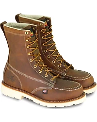 Thorogood Men's American Heritage Classics 8" USA Work Boots - Steel Toe