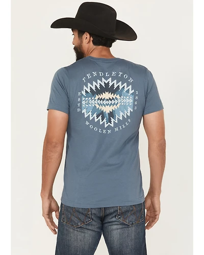 Pendleton Men's Geo Logo Short Sleeve Graphic T-Shirt