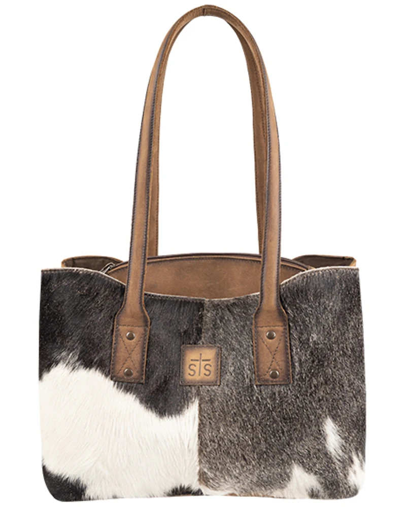 STS Ranchwear By Carroll Josie Cowhide Tote Bag