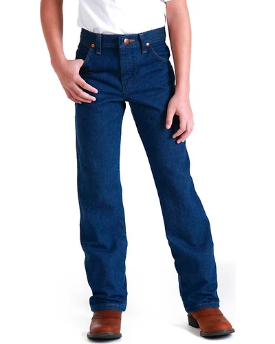 Wrangler Boys' Husky Fit Cowboy Cut ProRodeo Jeans