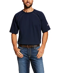 Ariat Men's FR Crew Short Sleeve Work T-Shirt - Tall