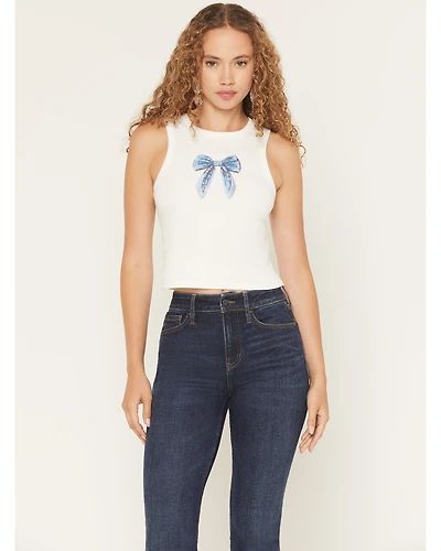 Originality Women's Bandana Bow Tank