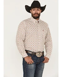Ariat Men's Greely Medallion Print Long Sleeve Button-Down Western Shirt
