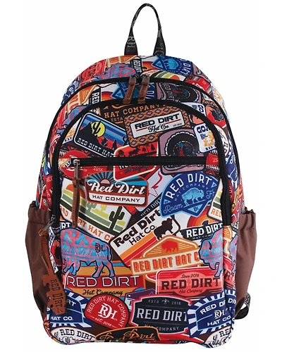 Red Dirt Hat Patch Mash Up Backpack