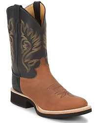 Justin Men's Paluxy Tekno Crepe Cowboy Boots - Round Toe