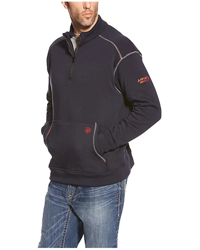 Ariat Men's FR Polartec 1/4 Zip Fleece Pullover